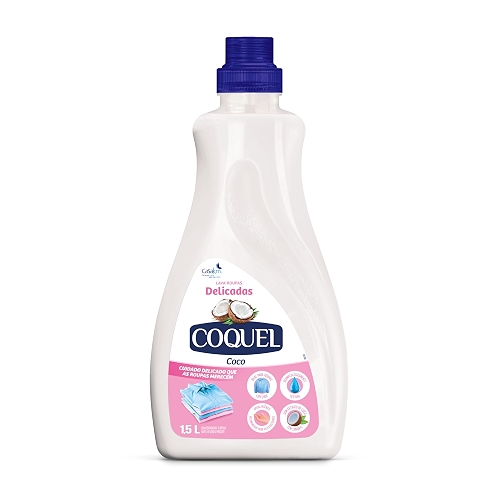 Casa Km Lava Roupas Coquel Líquido Coco 1.5 L (Pacote De 1) Casa Km Lava Roupas Coquel Líquido Coco 1.5 L (Pacote De 1)