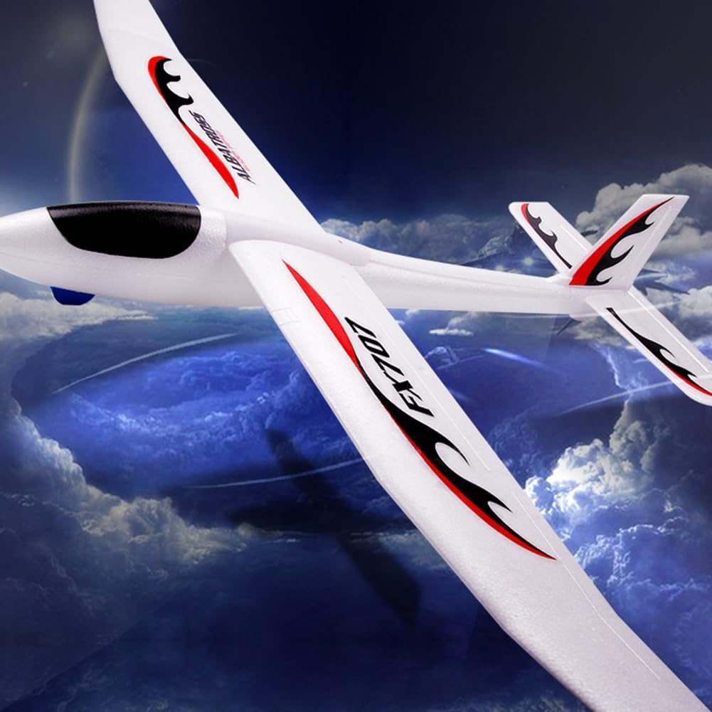 Avión de Planeo de Lanzamiento Manual FX707S, Modelo de Avión de Espuma Suave, Juguete Al Aire Libre para Niños, Niños y Niñas, Juegos de Fiesta de Cumpleaños, Regalos.