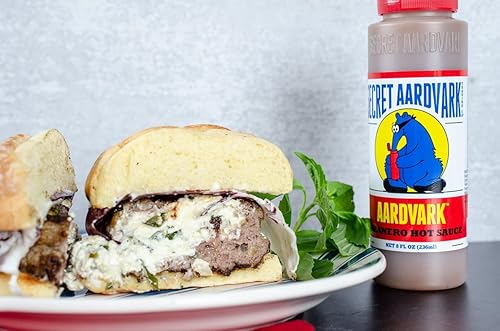 Miniatura 6 de Secret Aardvark Paquete variado de salsa picante  Escorpión rojo, ajo borracho y salsa picante habanero, bajo en carbohidratos, salsa picante y