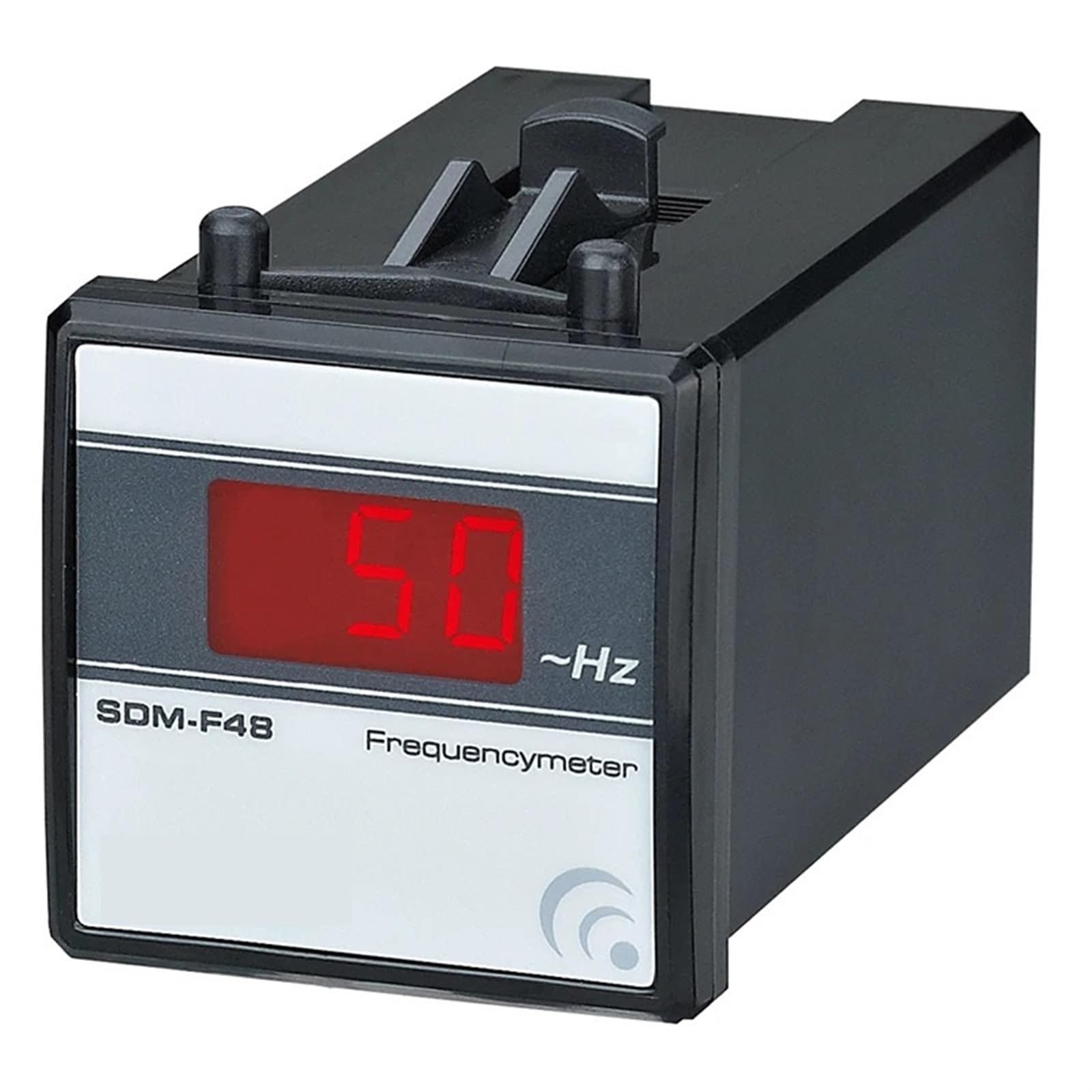 Medidor de frecuencia digital SDM-F, compacto delgado, medidor de panel LED 1 unidad (Size : 72x72mm)