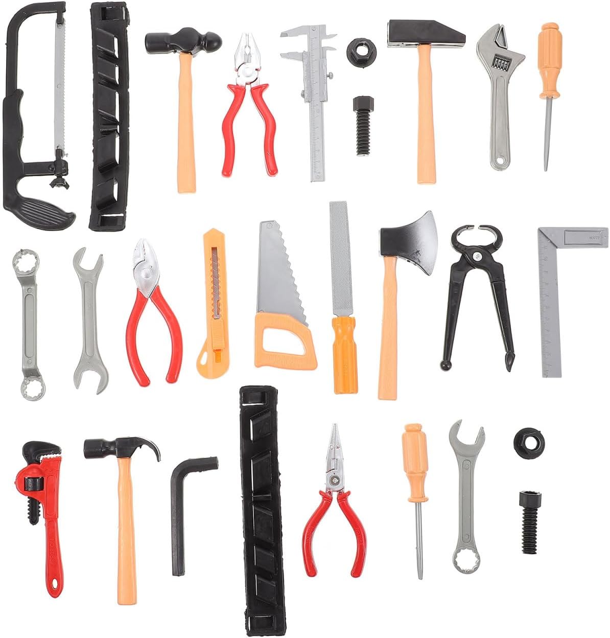 Set of 2 Simulation Repair Tool Kid Kit Boys Craftsman Repair Tool Plastic