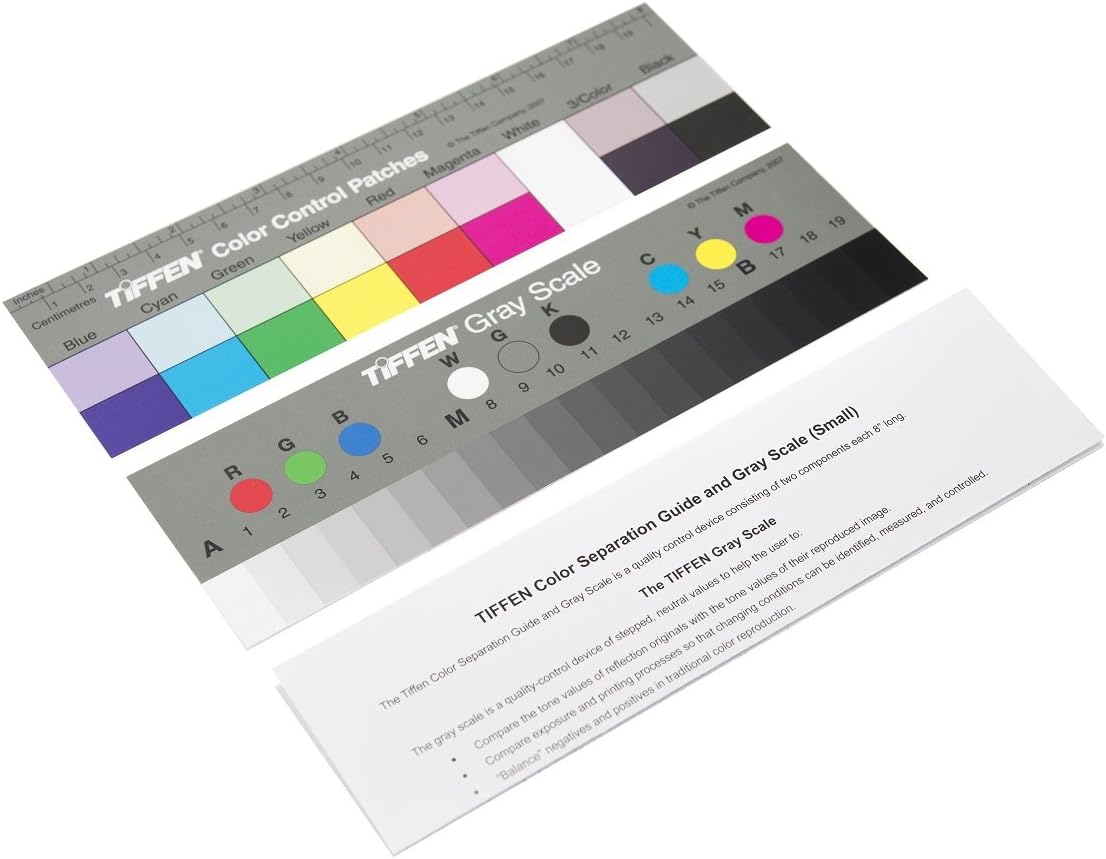 Tiffen EK1527654T Tiffen Q-13 Color Separation Guide, 8"