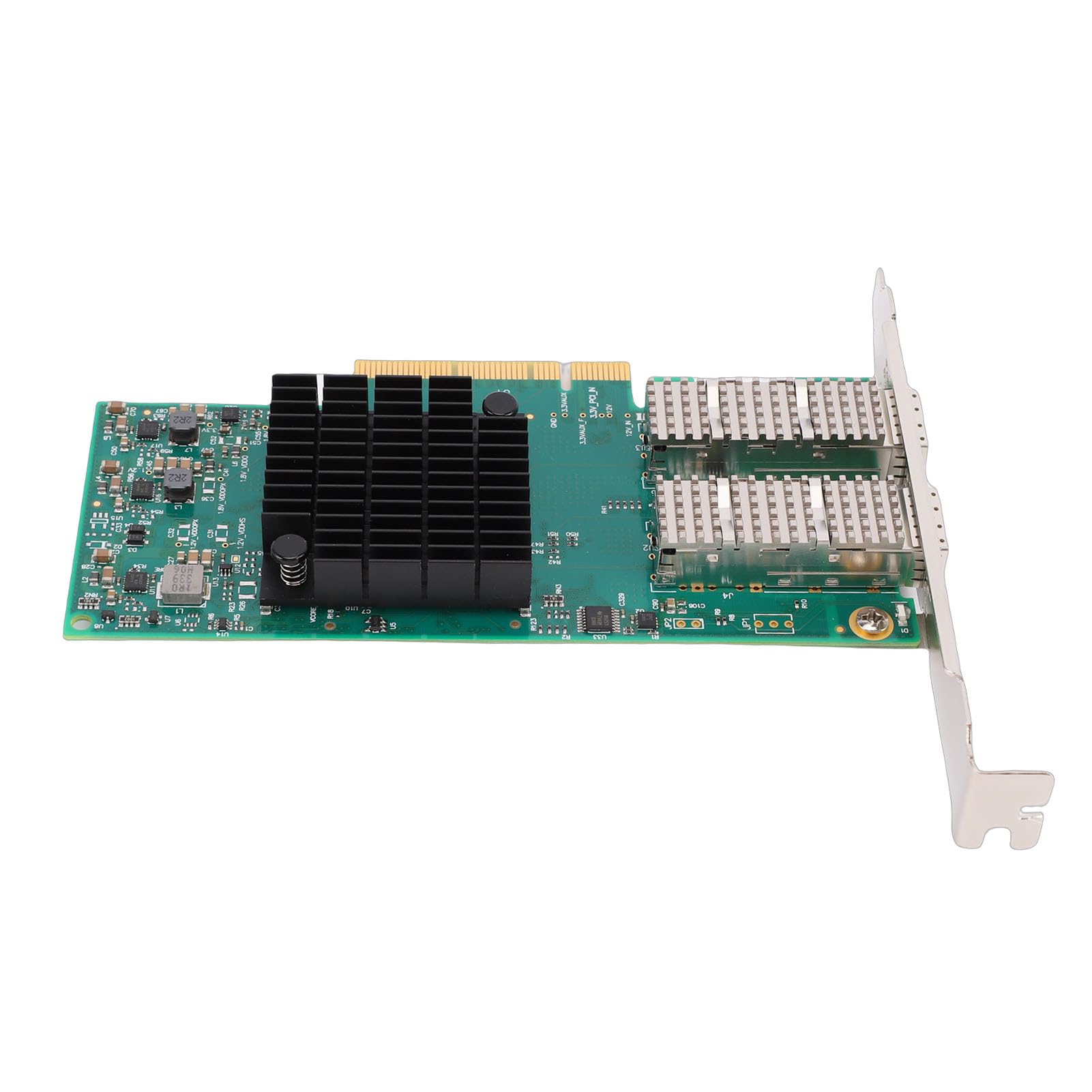 Tosuny Carte Réseau Double Port 10G 25G, Adaptateur Ethernet PCIe avec RDMA et Accélération Matérielle, Faible Latence SFP28 pour Centre de Données Serveur