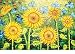 FDDPT Rompecabezas Adultos 1000 Piezas Girasol Puzzle de Madera Juego Familiar 75x50cm