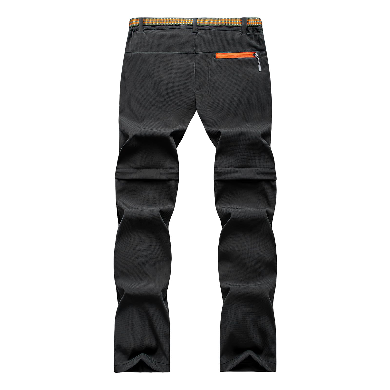 SUKUTU 2 en 1 Cremallera niños Pantalones niños niñas Primavera y Verano Senderismo Pantalones de Secado rápido Cortos Ligeros al Aire Libre
