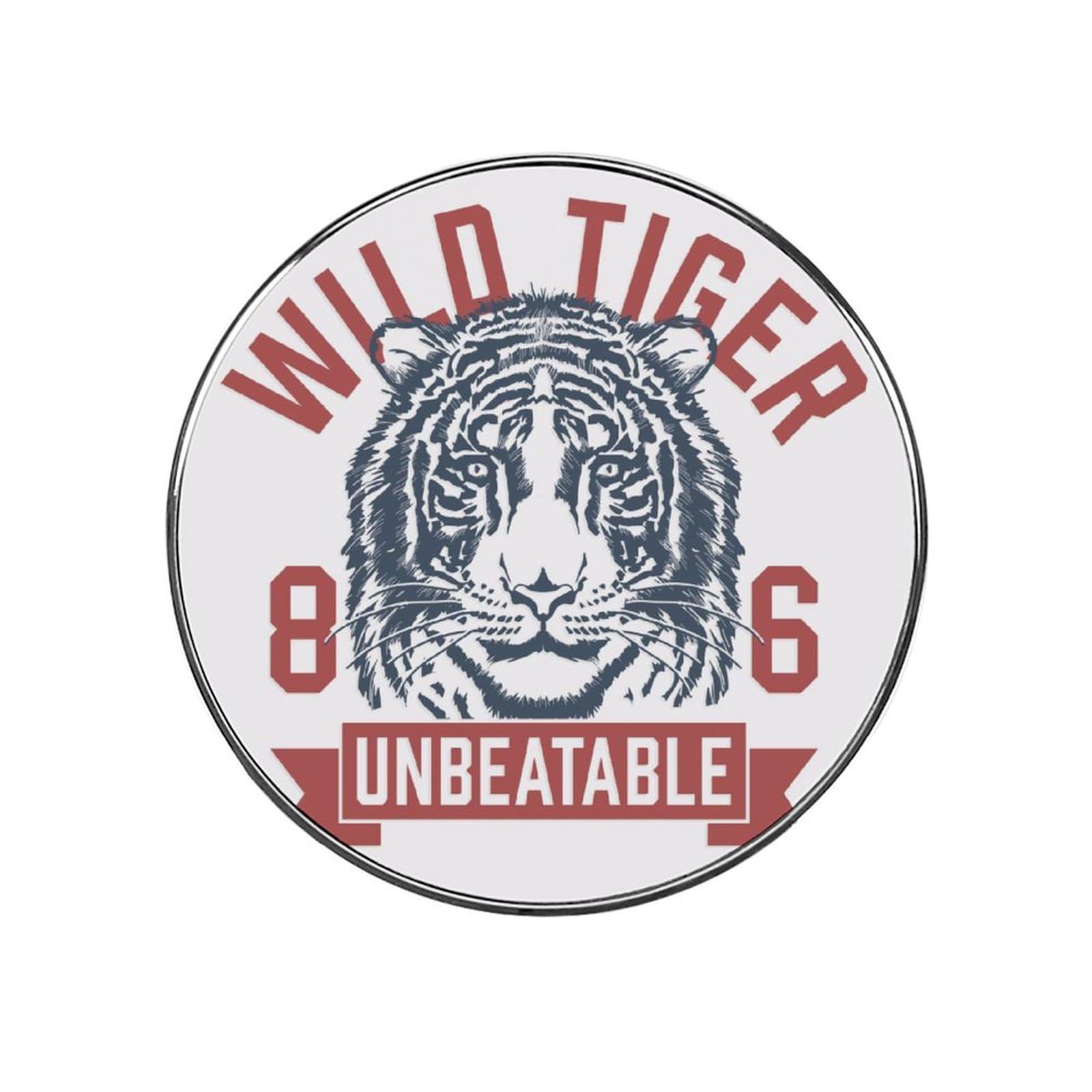 Wild Tiger Alloy Fridge Magnet For Office Cabinet Refrigerator Whiteboard Photo