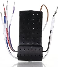 Anderic DC8-96SG8 Ceiling Fan Receiver Replacement – Works with 6-Speed DC Fans – Supports Light Dimming – Compatible with Monte Carlo, Casa Vieja, Hampton Bay – NOT for Minka Aire – Receiver Only