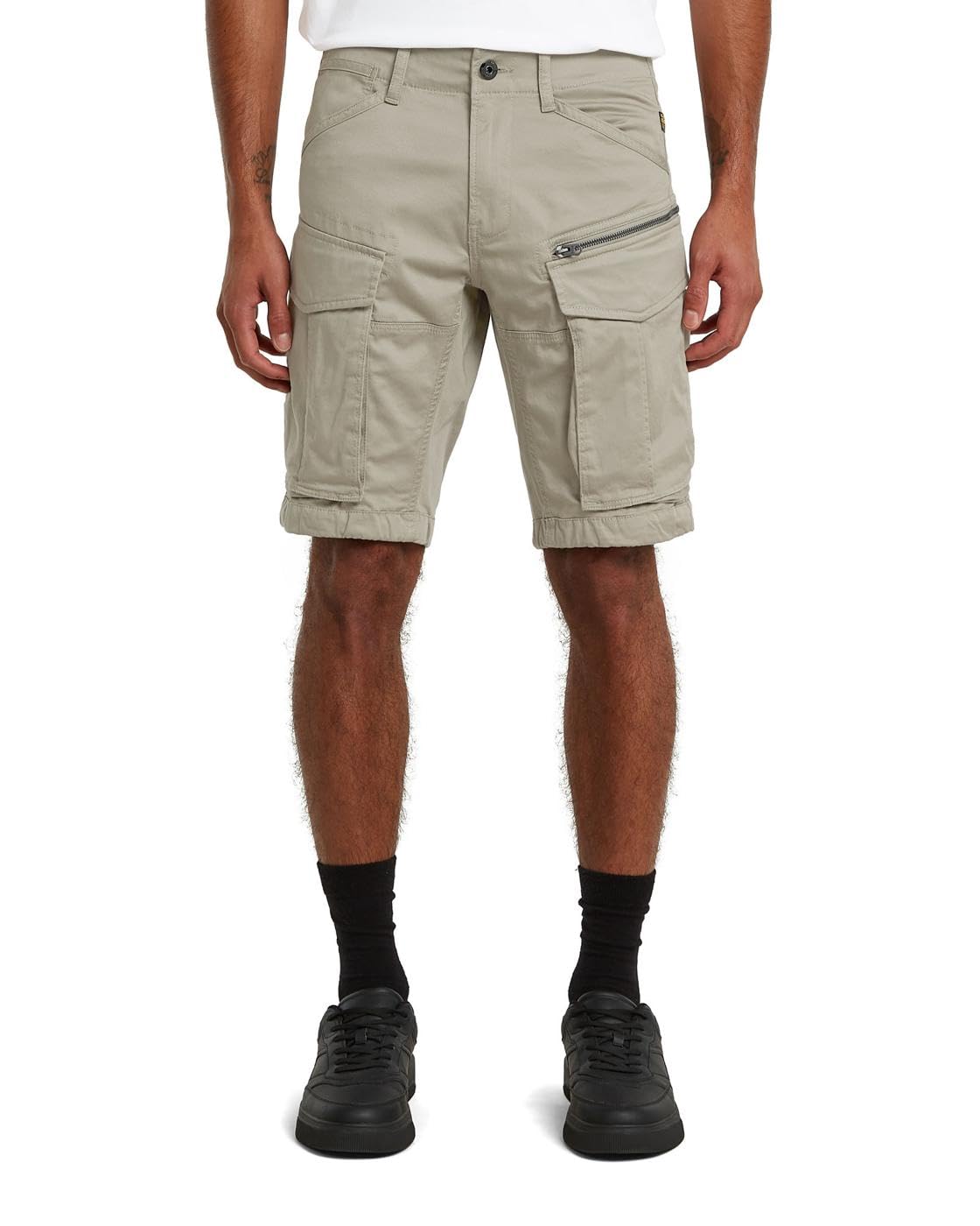 G-STAR Raw C.V. Men's Rovic Zip Regular Shorts, Beige, 40W