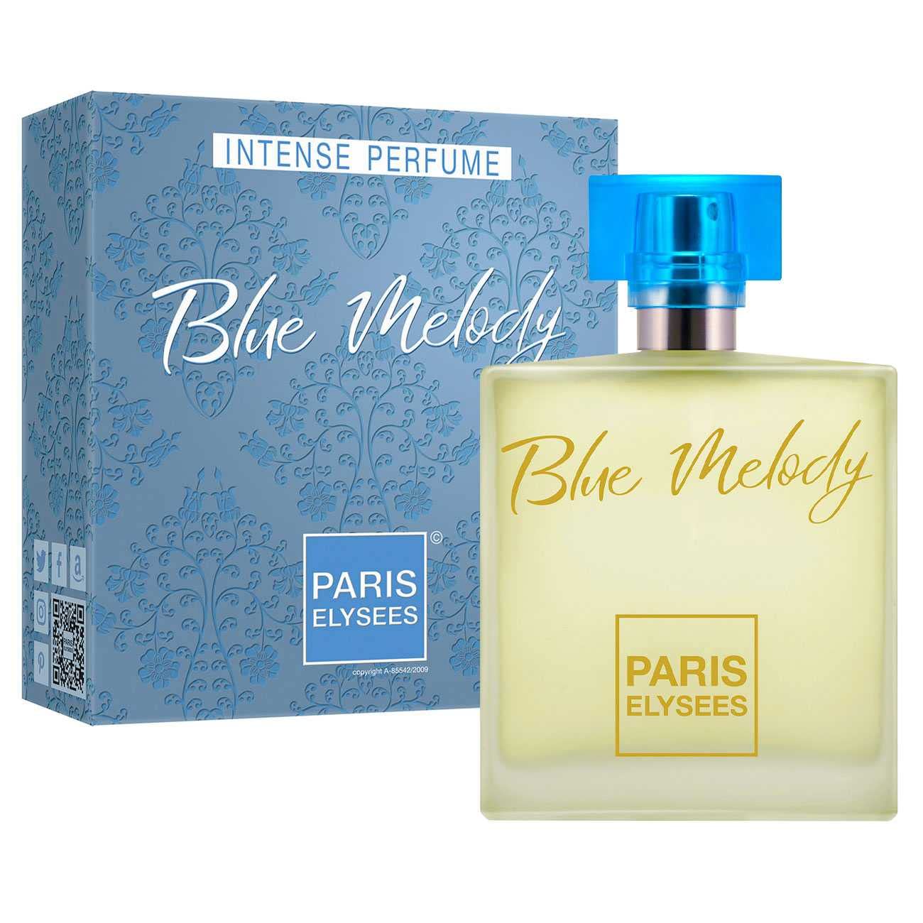 Paris Elysees Eau de toilette Blue Melody for Women - 100 ml-image-0