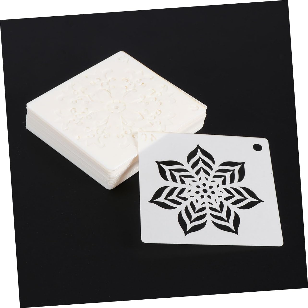 VILLCASE 112stücke Teiliges Mandala Schablonen Set Wiederverwendbare Malvorlagen Für Kreative Projekte Und Wandgestaltung Kunsthandwerk Schablonen Für Dekoration Und Malerei