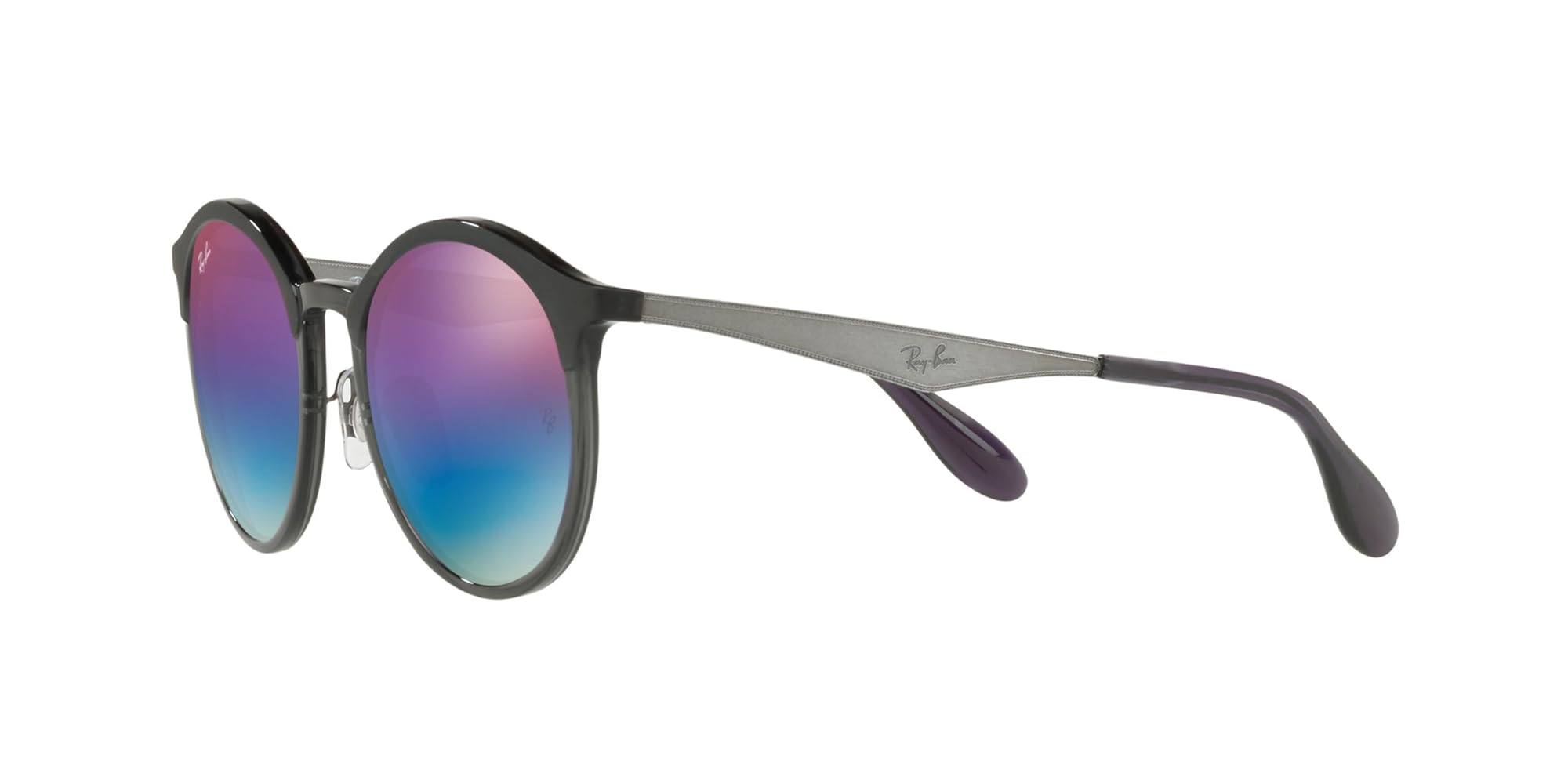 Ray-Ban Women's RB4277 Emma Round Sunglasses, Matte Grey