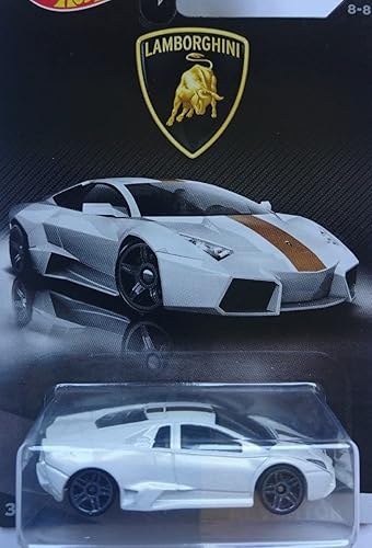Miniatura 1 de Hot Wheels 2017Lamborghini Series Lamborghini Reventon 88, color blanco