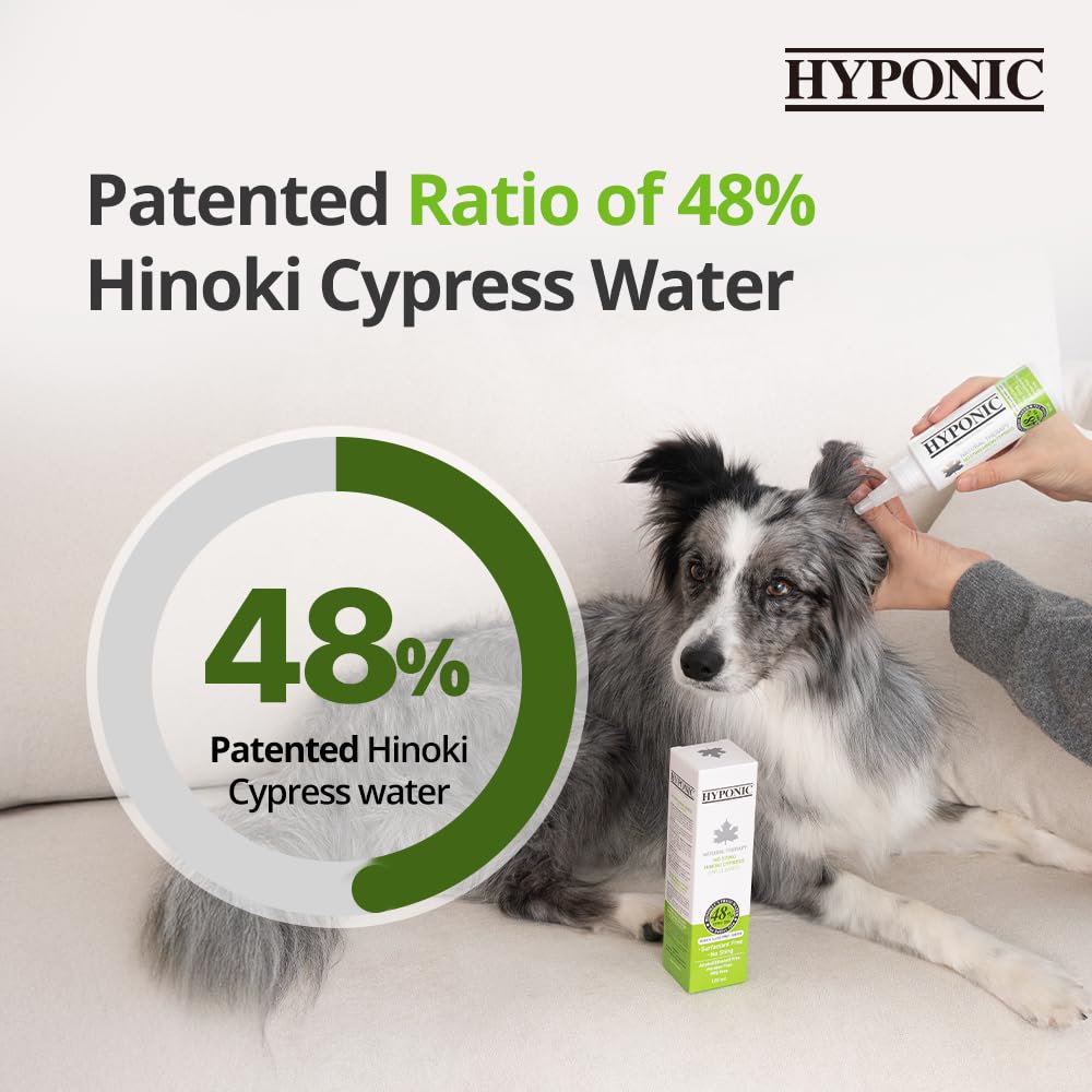 耳洗浄剤 犬用 120ml - 界面活性剤不使用・アルコール不使用 天然低刺激 Amazon | HYPONIC 天然低刺激 痛くない 耳洗浄剤 犬用 120ml - 界面
