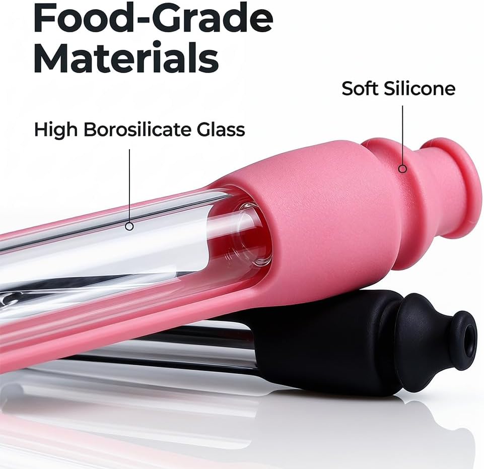 5-Piece 𝐎𝐧𝐞 𝐇𝐢𝐭𝐭𝐞𝐫 𝐏𝐢𝐩𝐞,Portable Accessories Pipe Kit,Update Design for Easy Cleaning, Premium Kit