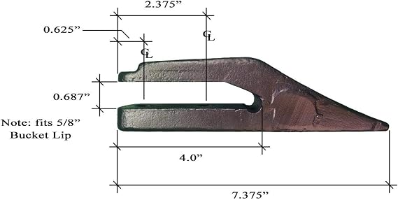 5 - Bobcat Style Skid Steer, Mini Ex Bucket Unitooth - 6684447