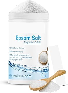 Epsom Salt for Foot Pain Relief and Relaxation, Eucalyptus Scented, 1kg Price In India