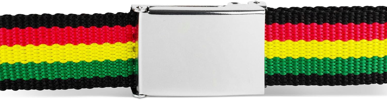Buckle-Down mens Buckle-down Web Belt Checkered 1.25"