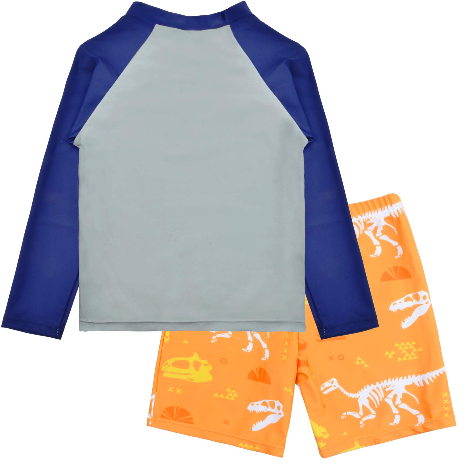 Boys Swimsuit Rash Guard Boys' Swimwear Dinosaur Swimming Suits