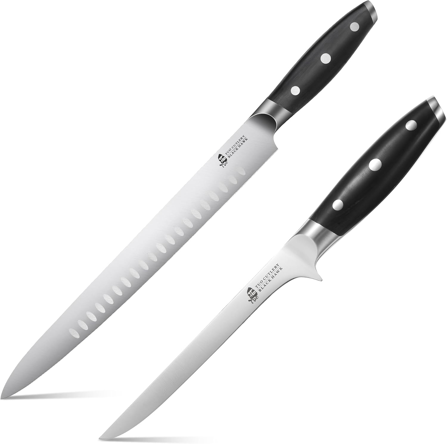 TUO 7 Inch Boning Knife and 12 Inch Carving Knife Set