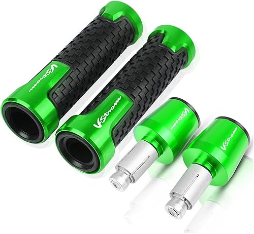 RESKIO Manillar de motocicleta para Suzuki V-Strom 250 650 1000 DL650 DL1000 DL250 Vstrom 2013-2018 78 pulgadas 0.866in, empuñaduras de manillar de