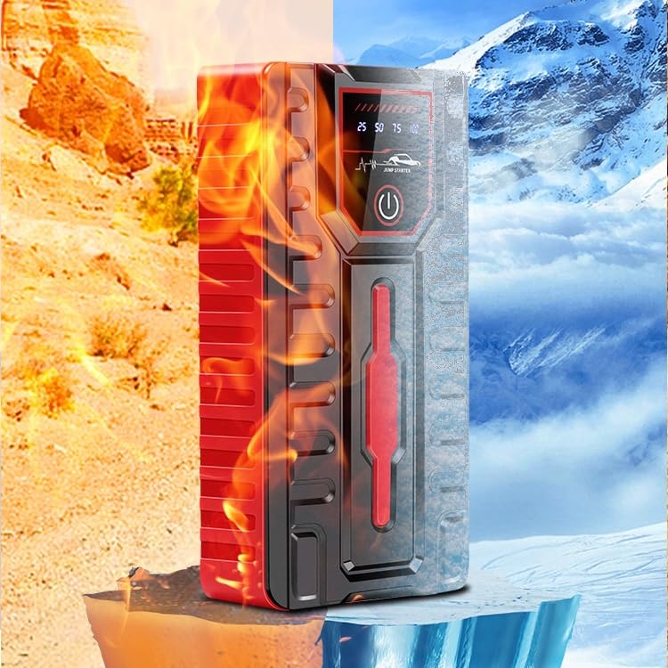 Amazon | 12Vジャンプスターター 電動空気入れ 49800mAh 【収納