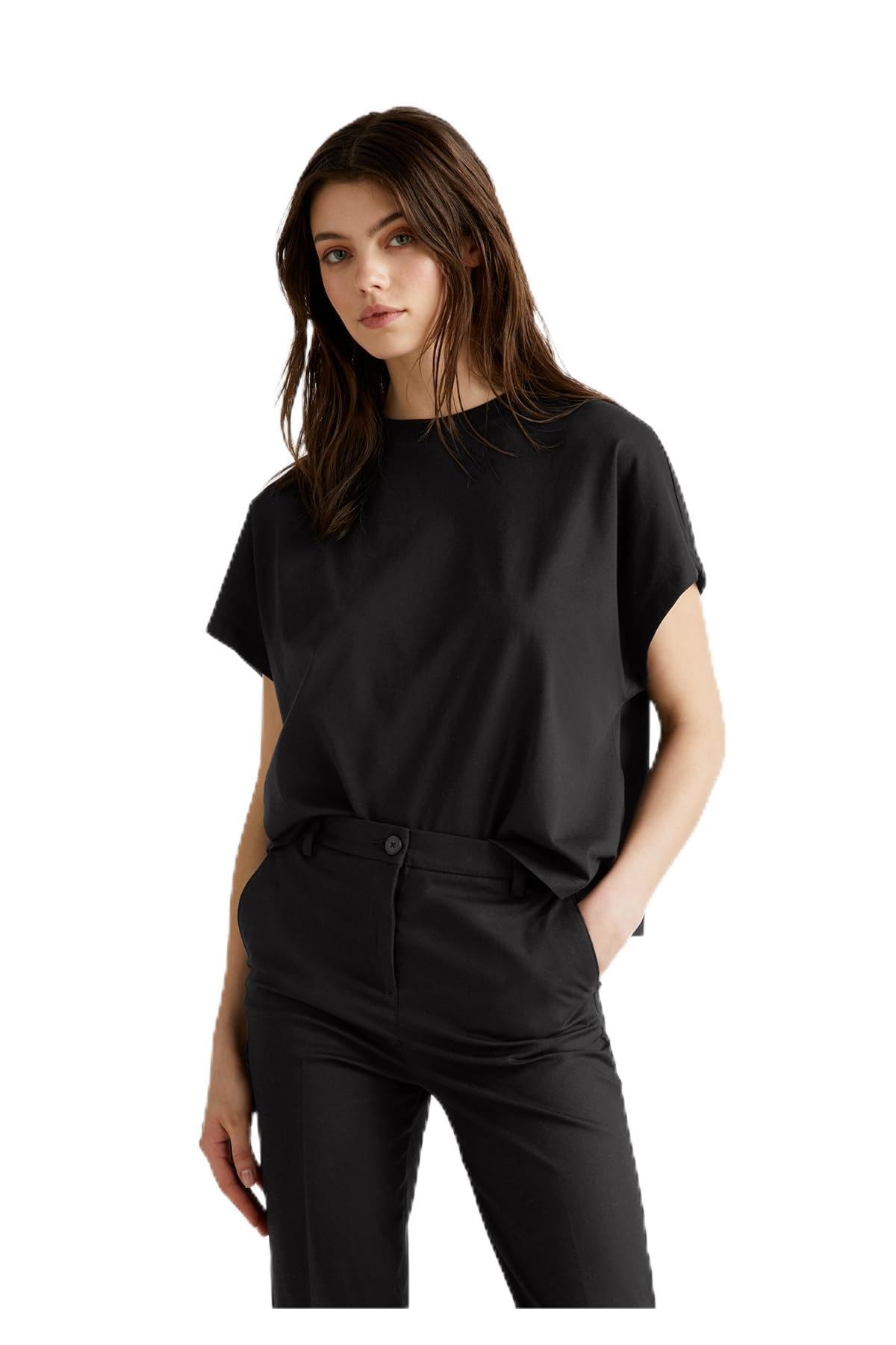 United Colors of Benetton T-Shirt, Black, XS