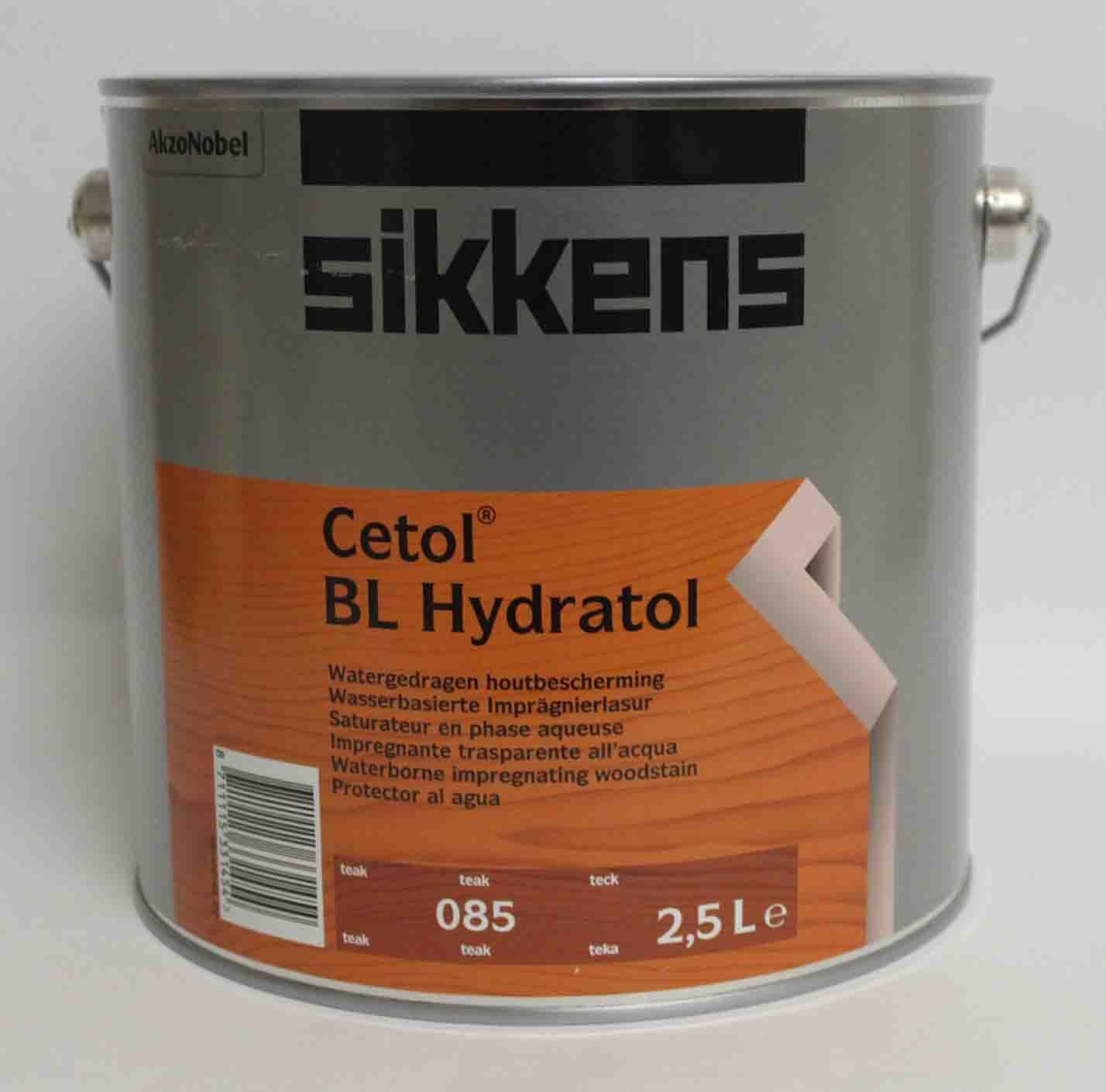Cetol BL Hydratol Interior - Exterior color Teka 2,5 L de Sikkens