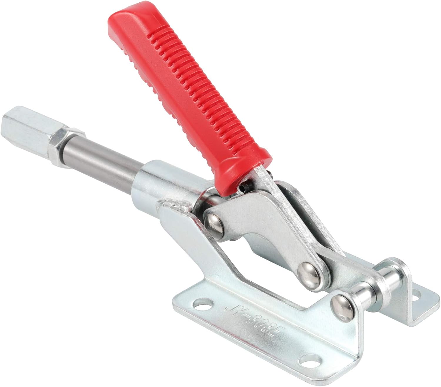 KEILEOHO 4 Packs Push Pull Quick Release Toggle Clamp 20314, 1000 Lbs Holding Capacity, Heavy Duty Large Push Pull Toggle Clamp, Push Pull Clamp for Machine Operation, Woodworking, Welding, 303 Em