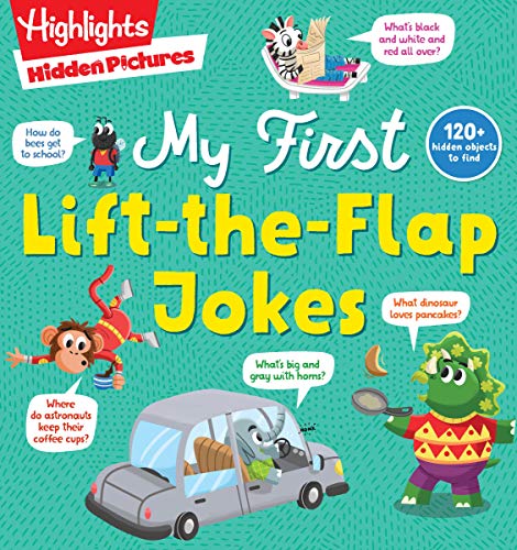 Hidden Pictures My First Lift-The-Flap Jokes (Highlights Joke Books) #TOP22