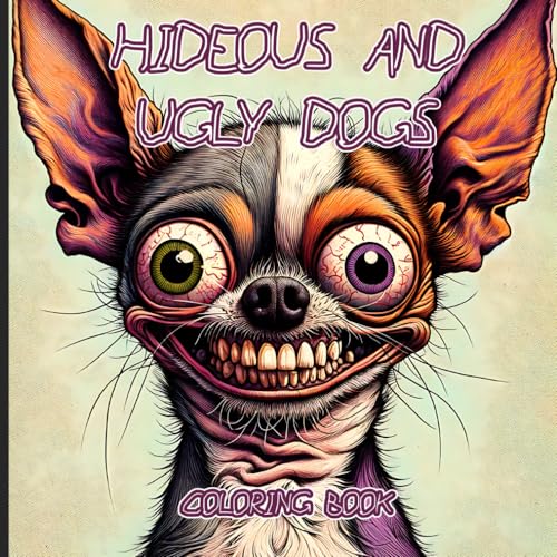 Hideous and Ugly Dogs Coloring Book: Hilarious Hounds - Perfect Funny Gag Gift - Ugly Animal Series image 2
