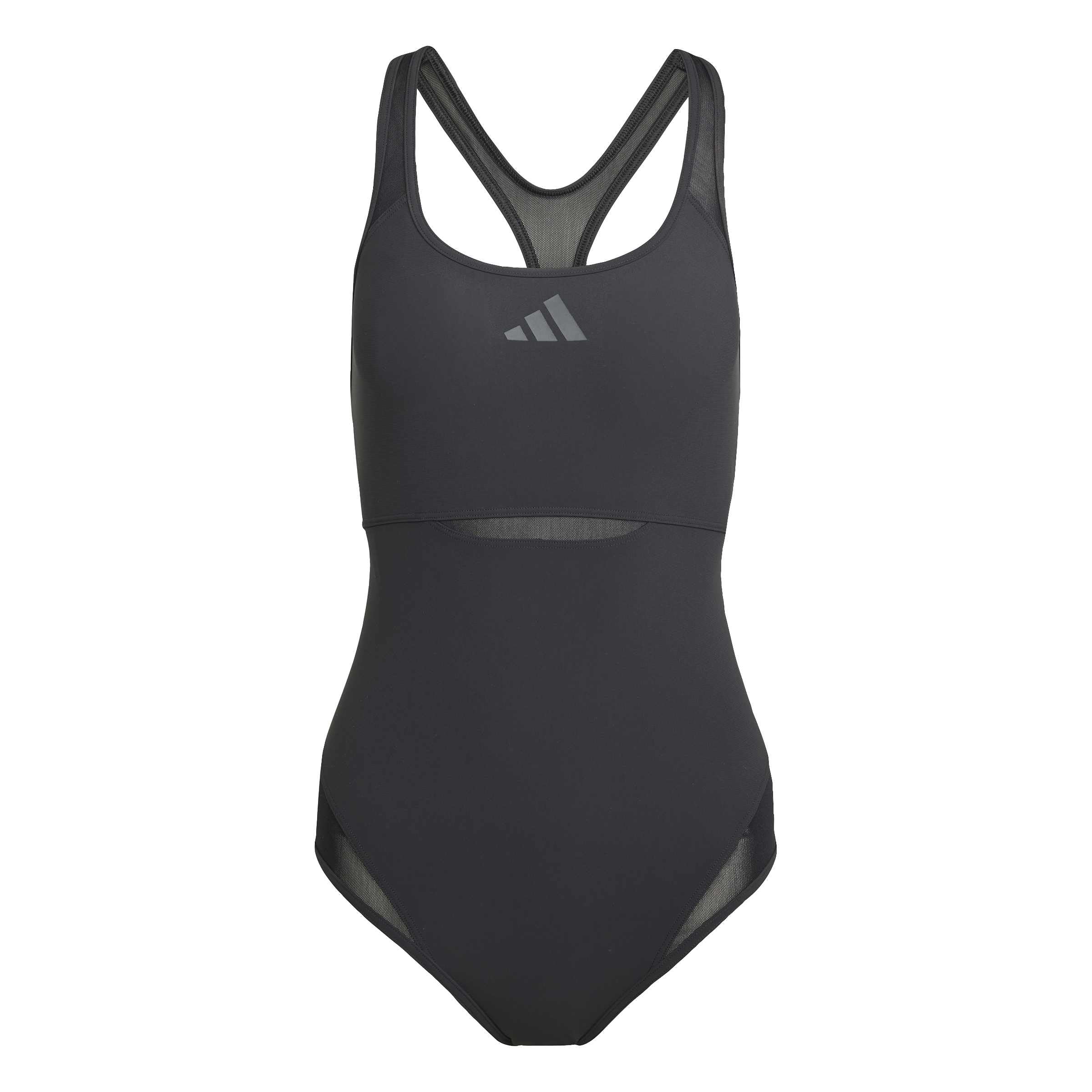 adidas Women's LANELUX Y-Back MESH Swimsuit, Black, 36