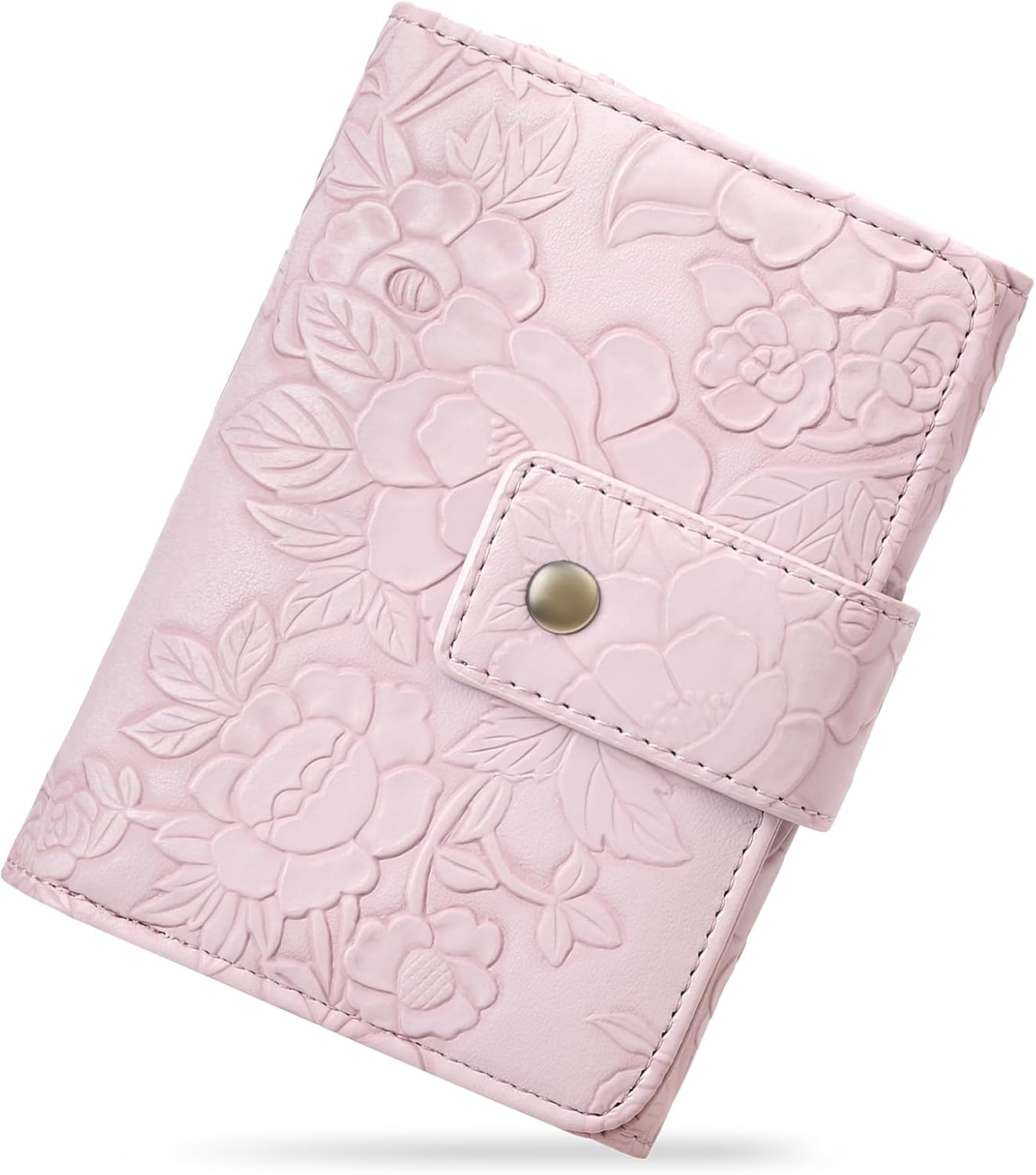 SENDEFN Wallets for Women Trifold Ladies Wallet Credit Card Holder Coin Pocket with ID Window - Image 8