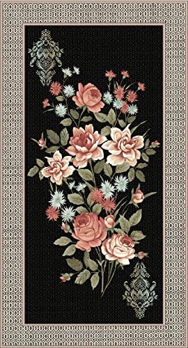 Rose Bouquet Wall Picture Quilting Panel From The Bella Range by Ro Gregg