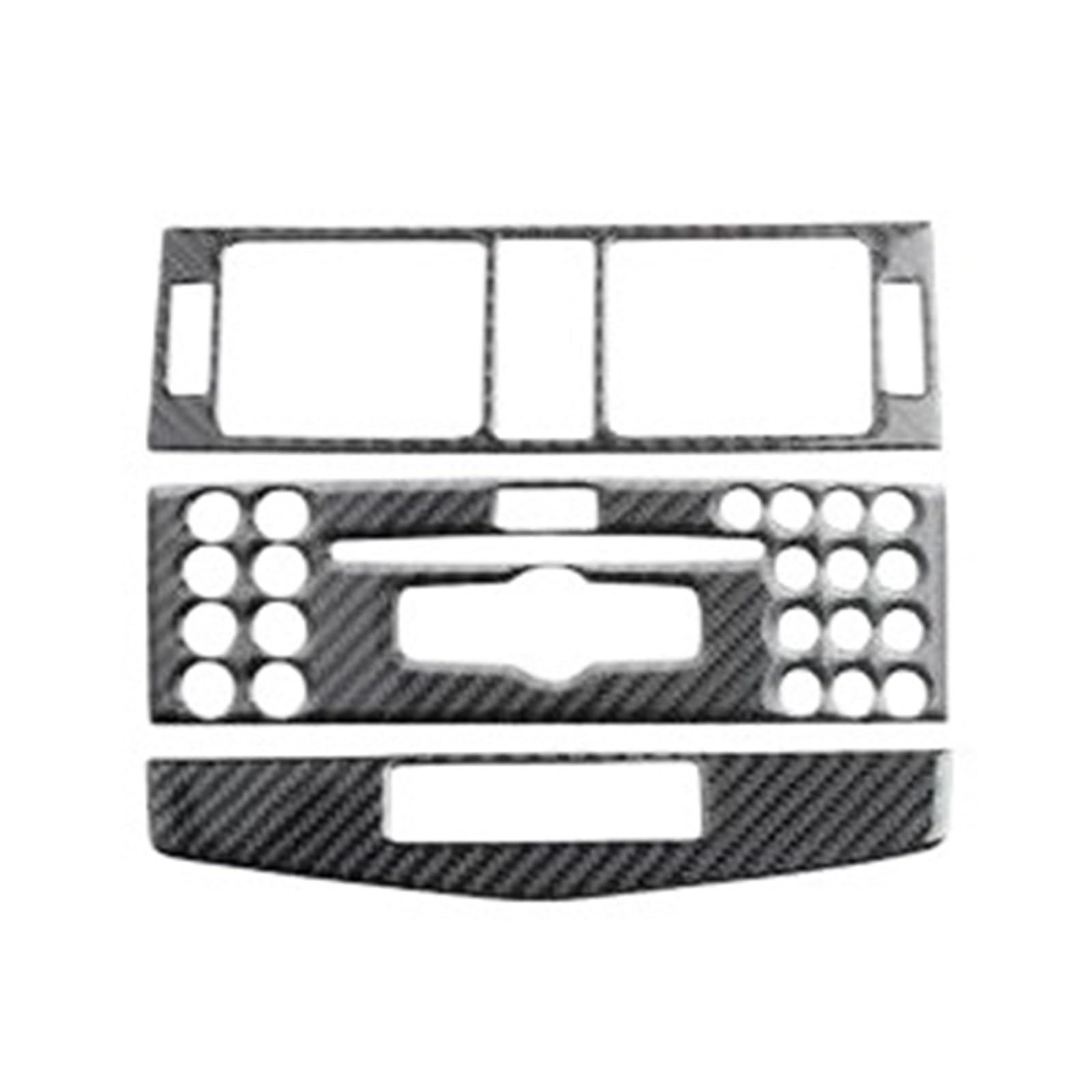 Fcaopcwama B For Mercedes Enz C W204 Car Interior Cover Trim Strips Decorative Stickers Car Armrest Storage Ox