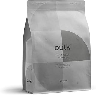 Bulk Pure Whey Protein Powder Shake, Peaches and Cream, 500 g, Packaging May Vary