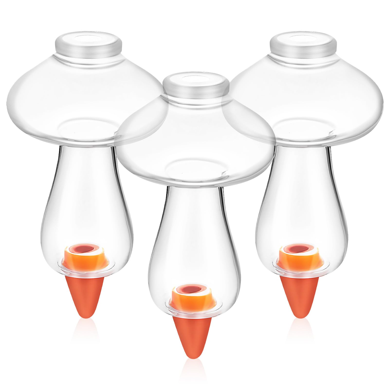 Kisangel Globes D'arrosage pour Plantes À Champignons 6 Pièces Pointes D'arrosage pour Plantes 300 ML Pointes D'arrosage Automatique pour Champignons Ampoule D'arrosage pour Plantes
