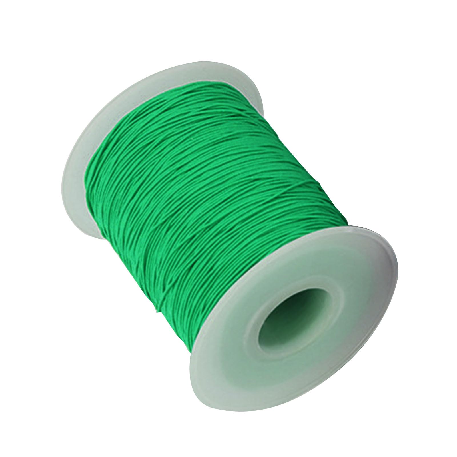 Kelisdi Green 200 Yards Chinese Knotting Cord Elastic Cord Coloured Beading Thread Decorative Thread String For Craft Making