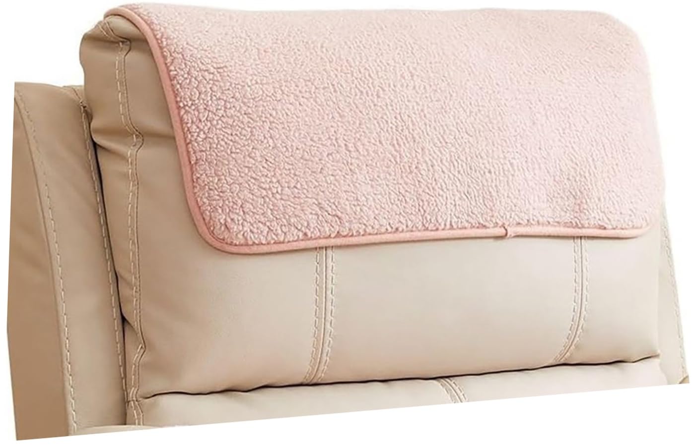 Iliemao Pink Recliner Armchair Cover Nonslip Headrest Arm Slipcovers For Leather Sofa Reclining Chair Armrest Covers Soft Boho Small No With Pocket Cats Dogs Loveseat Outdoor Sectional(,Headrest 1Pc)