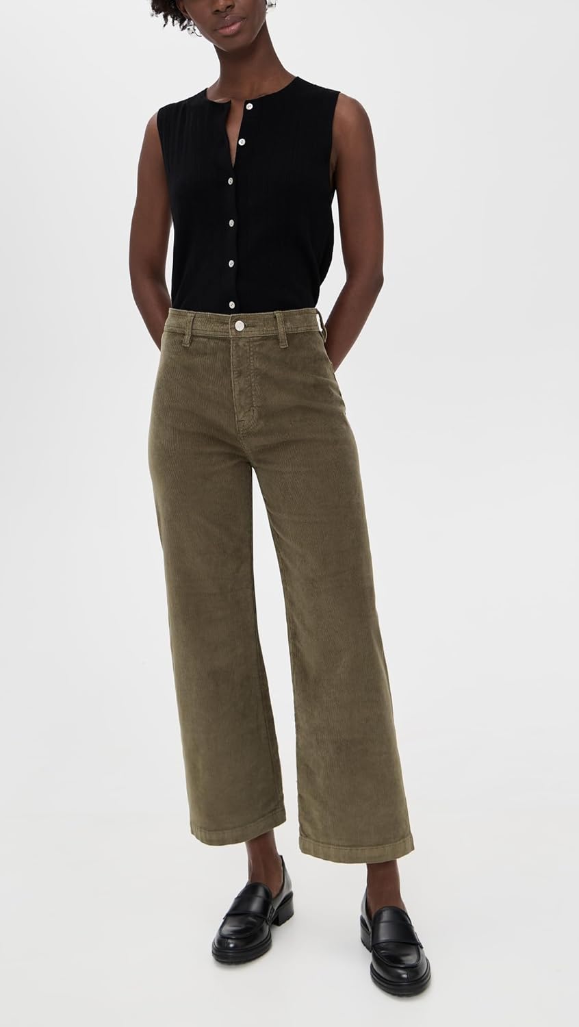 Pistola Women's Penny High Rise Wide Leg Crop Jeans - Image 5