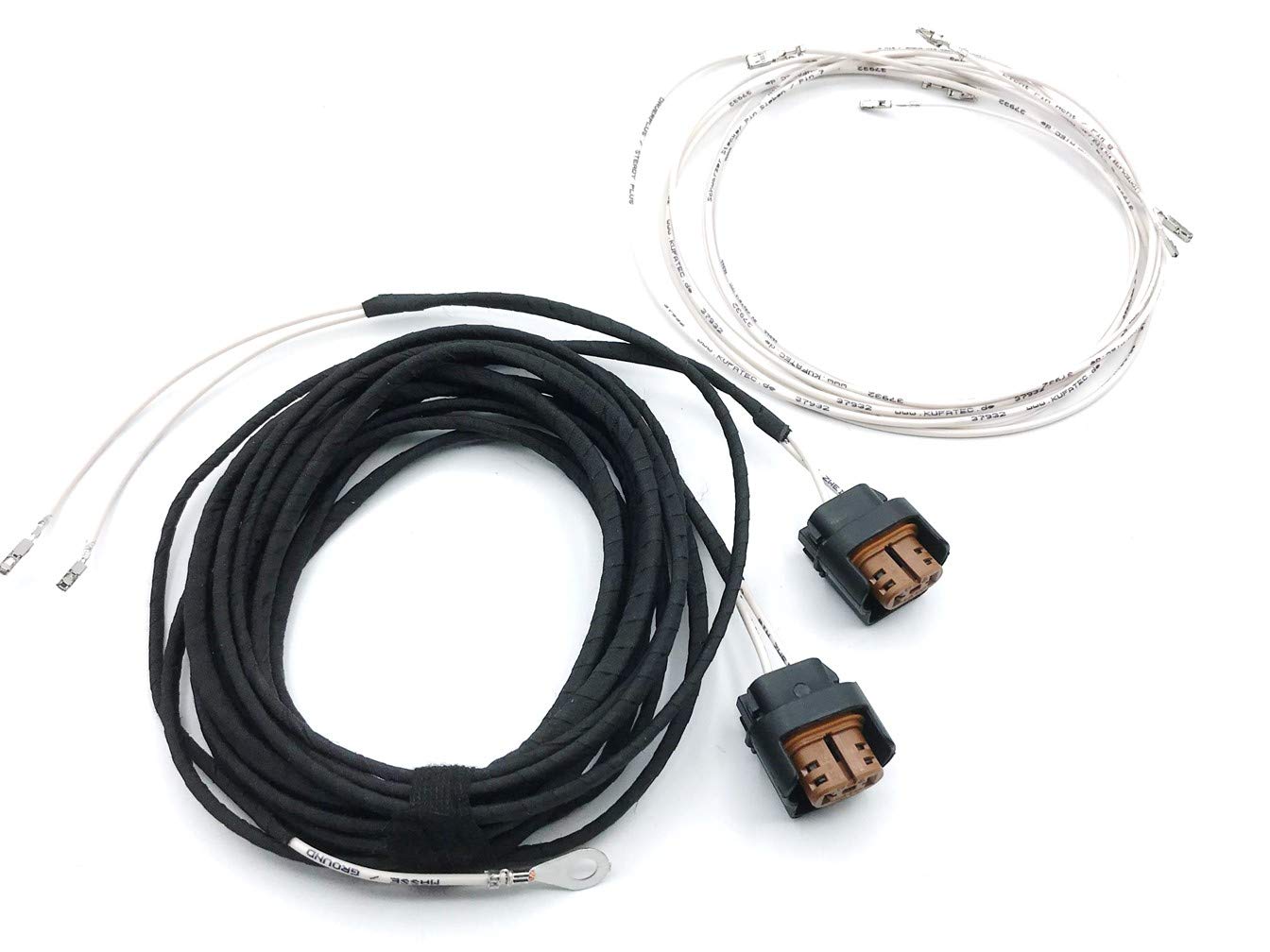 HZ-DESIGN Phares Antibrouillard Compléter Avec Abbiegelicht Et Interrupteur Chrome pour Rééquipement Compatible Avec VW T5 2009-2015