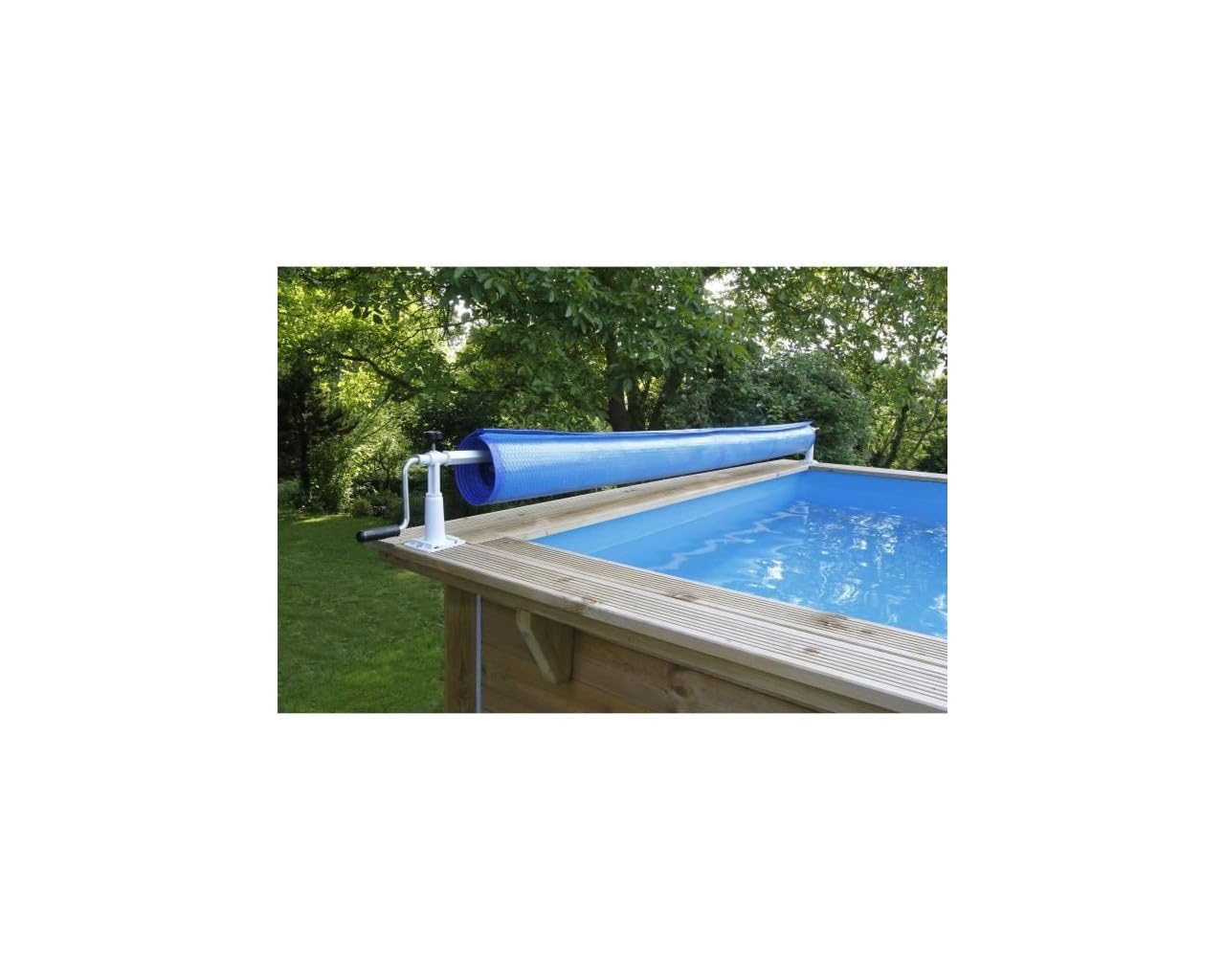 UBBINK Extra Enrouleur de baches pour piscine jusqua 5,5 m