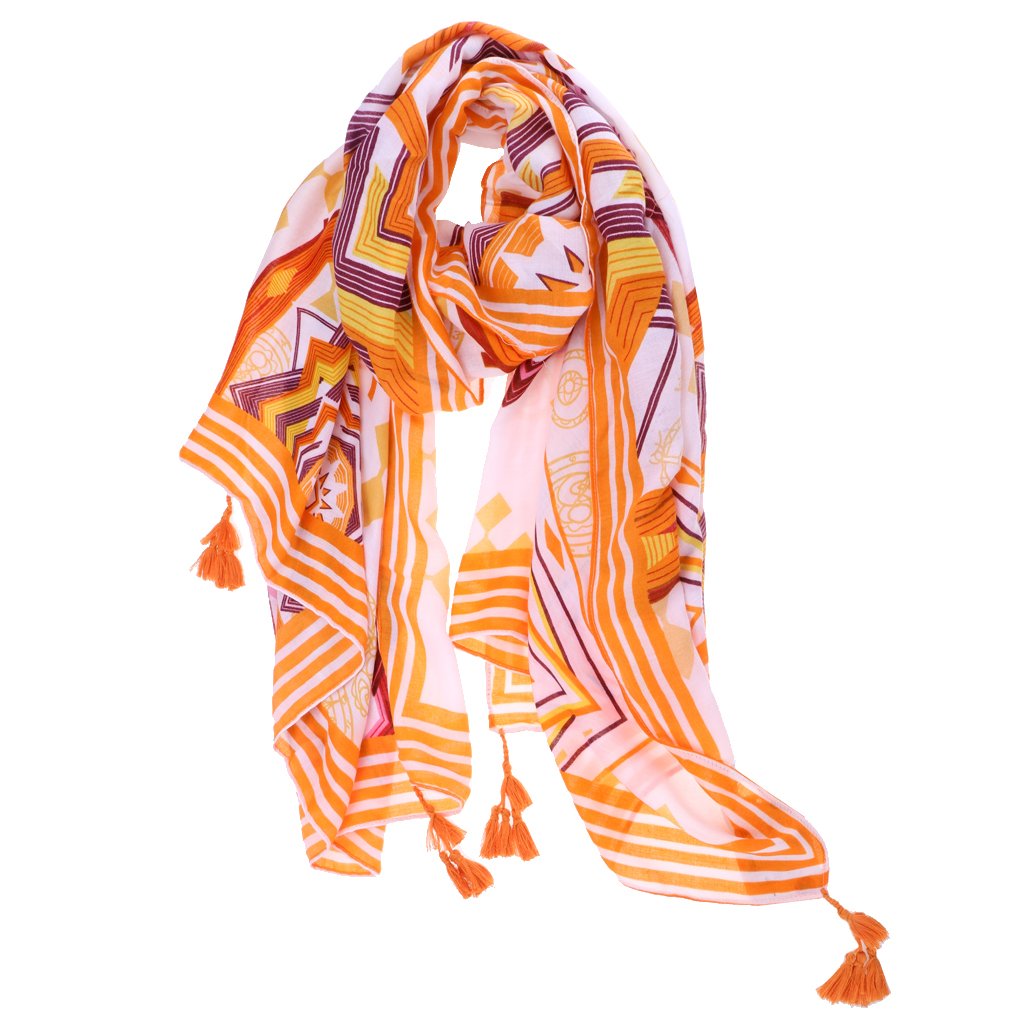 Enakshi® Women's Tassel Shawl Wrap Scarves Large Wraps Shawl Boho Beach Scarf 2|Clothing Shoes & Accessories | Womens Accessories | Scarves & Wraps-image-6