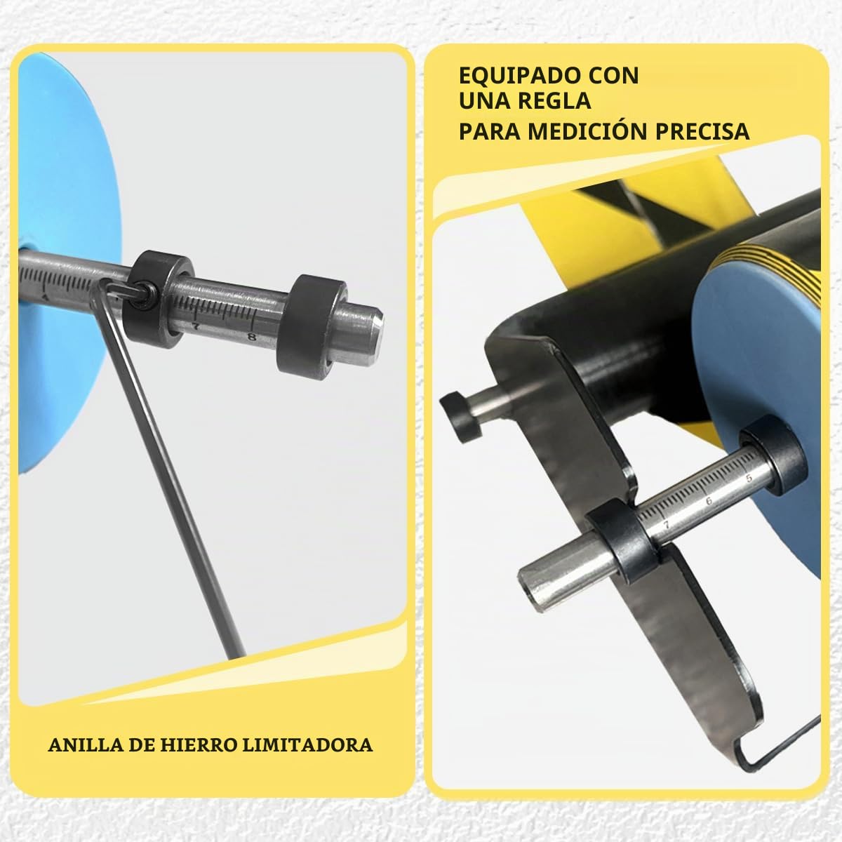 Aplicador de Cinta Adhesiva Para Pisos, Herramienta de Marcado Manual de Cinta de Empuje, Dispensador de Cinta Adhesiva Para Señalización de Suelos, Protección