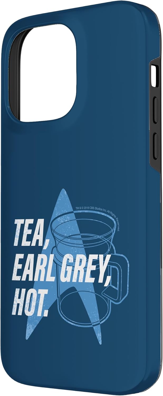 iPhone 14 Pro Max Star Trek: The Next Generation Tea Earl Grey Hot Badge Case