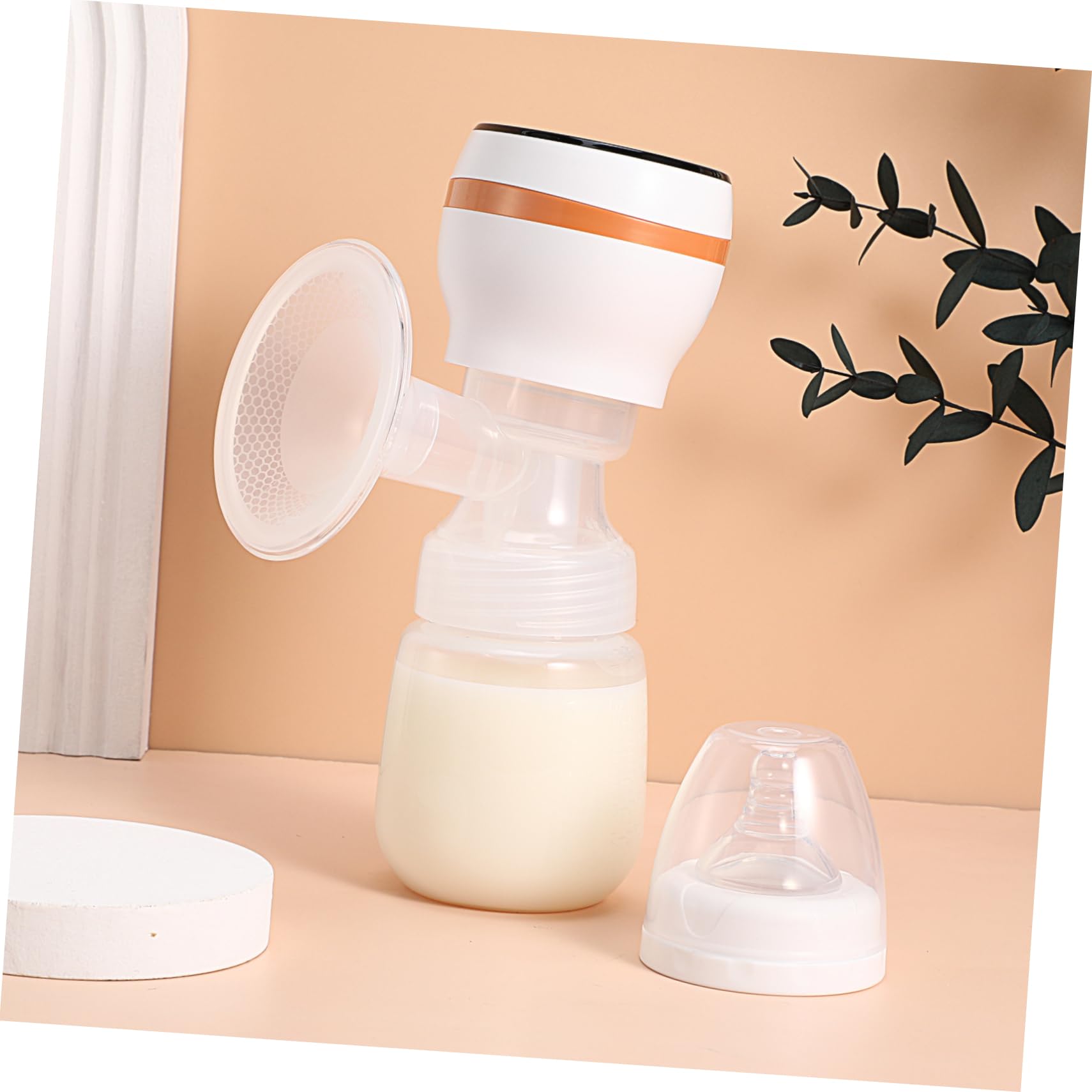 Tiralatte Elettrico Cordless Portatile Bianco in Pp