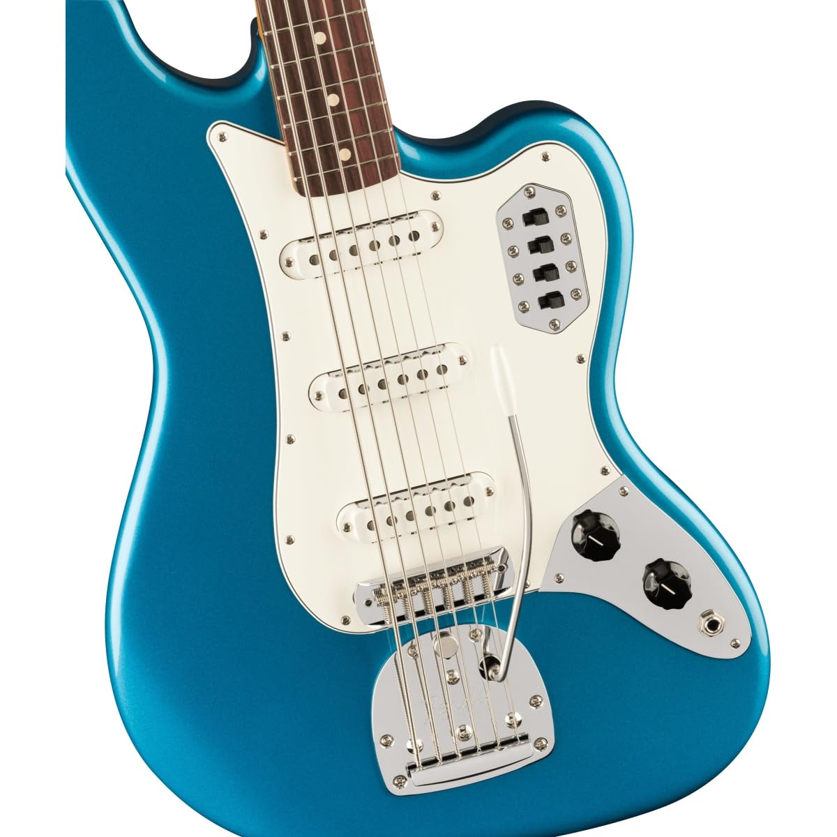 Amazon.com: Fender Vintera II '60s Bass VI - Lake Placid Blue