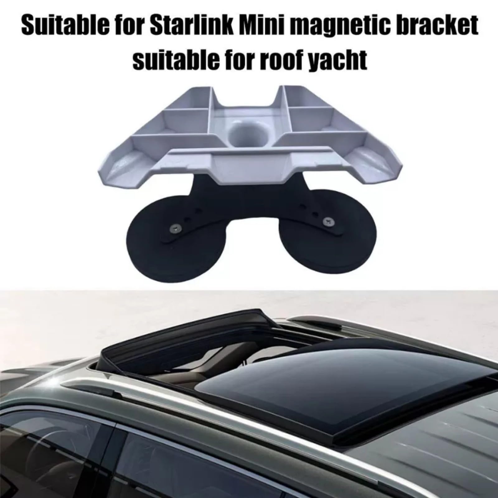 Magnetic Roof Mount, Internet Satellite Mounting Kit for Starlink Mini Magnetic Mount