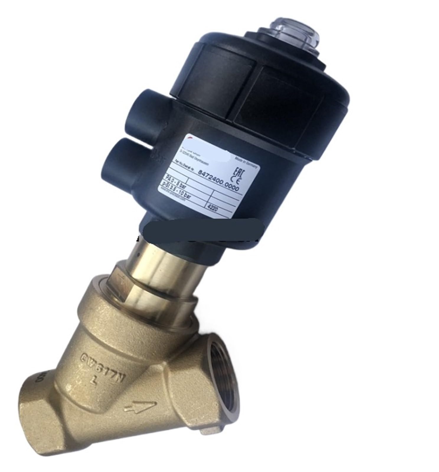Zvqysgiw One Color 8472400 8473400 Angle Seat Valve