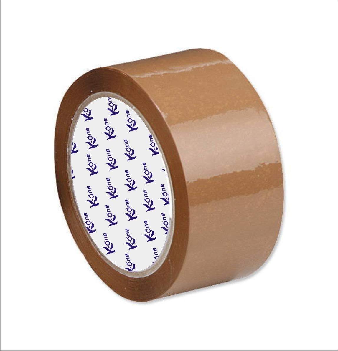 K-One Brown Buff Packing Parcel Tape 48Mm X 66M (Pack Of 12)