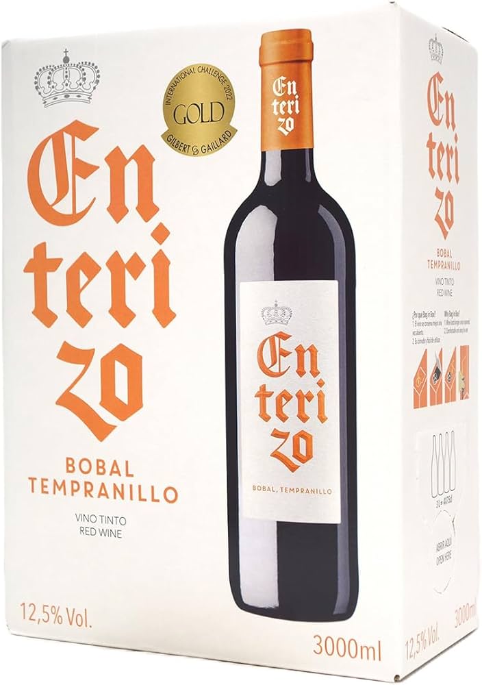 Amazon.co.jp: ボックスワイン 赤 辛口 3000ml 3L エンテリソ ティント